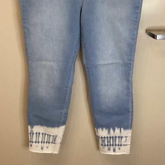 Style & Co. Jeans Women's Size 16 Prism Wash Skinny Ankle Jeans BOHO Coastal - Picture 1 of 15